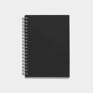 Caderno capa Kraft PRETO 10023 1562185674 copiar